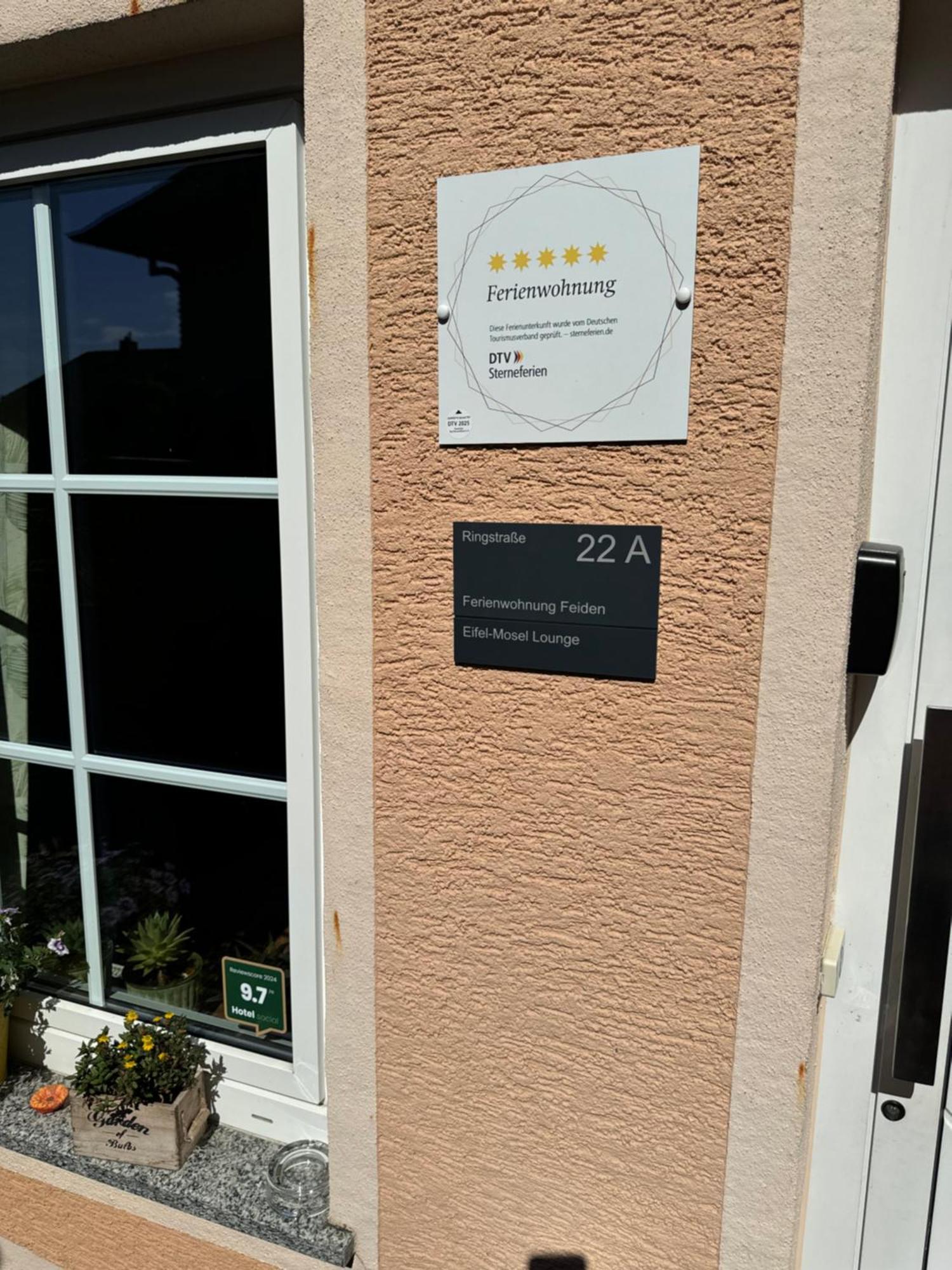 Ferienwohnung Feiden Eifel-Mosel Lounge Greimersburg Esterno foto